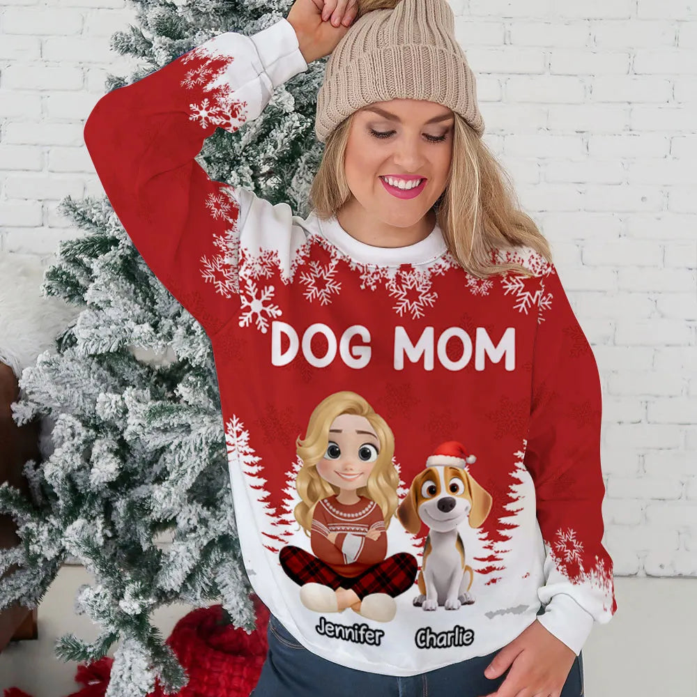 Persoonlijke Dog Mom Sweatshirt™