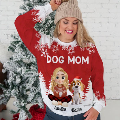 Persoonlijke Dog Mom Sweatshirt™