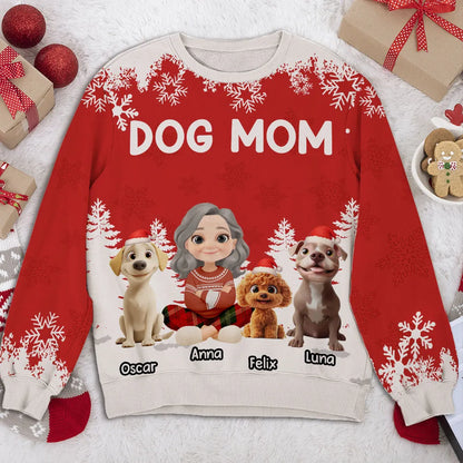 Persoonlijke Dog Mom Sweatshirt™