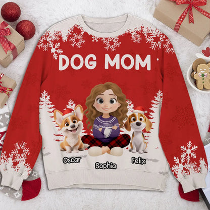 Persoonlijke Dog Mom Sweatshirt™