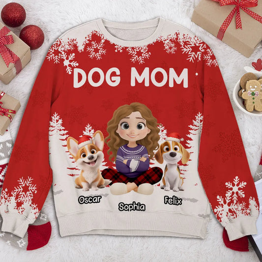Persoonlijke Dog Mom Sweatshirt™